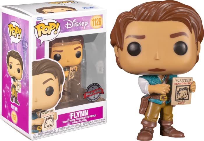 Funko POP! Disney Tangled Flynn Rider #1126 [Carrying Poster] Exclusive