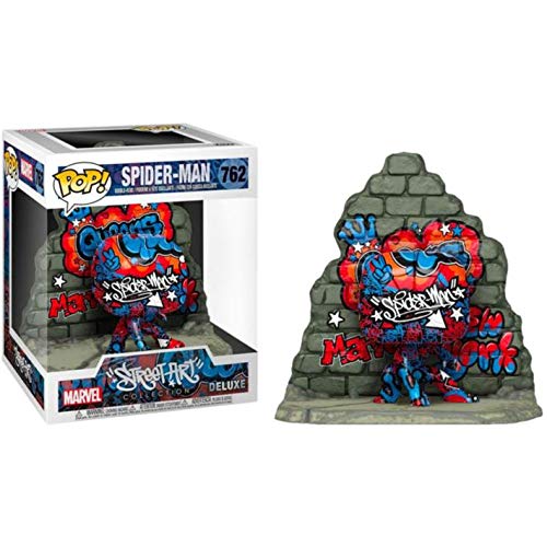 Funko POP! Deluxe Marvel Spider-Man #762 [Street Art] Exclusive