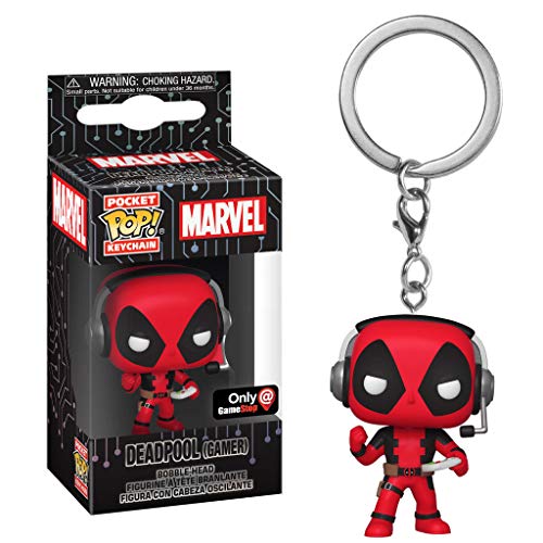 Funko Pocket POP! Keychain: Marvel - Deadpool (Gamer) Gamestop Exclusive