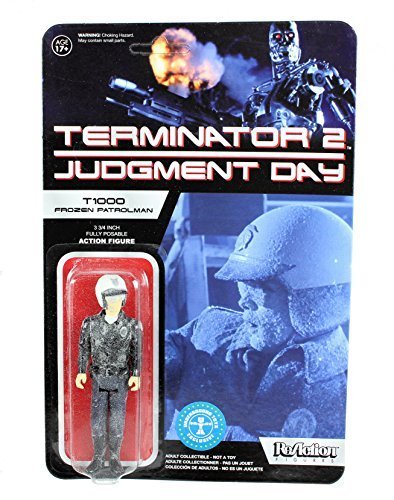 Funko ReAction Figure Terminator 2 Judgement Day T1000 Frozen Patrolman