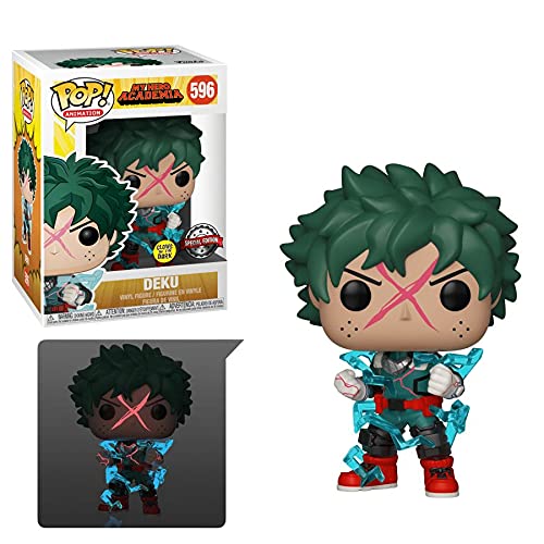 Funko POP! Animation My Hero Academia Deku Cowl Glow-in-The-Dark