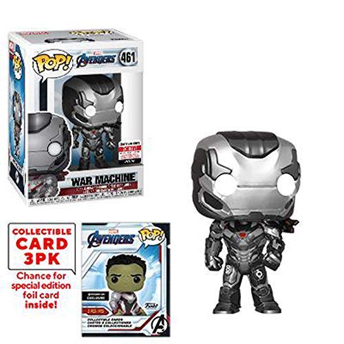 Funko POP! Marvel Avengers War Machine (Endgame) with Collective Card EE Exclusive