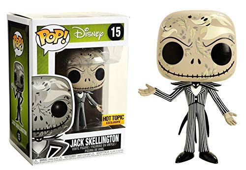 Funko POP! Disney Jack Skellington [Zero Artwork] # 15 Hot Topic Exclusive