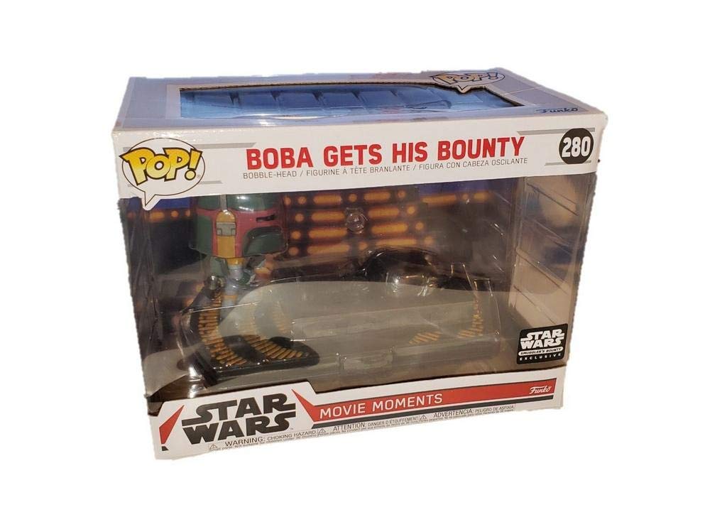 Funko POP! Movie Moments Star Wars #280 - Boba Gets His Bounty (Star Wars Smuggler's Bounty Exclusive)