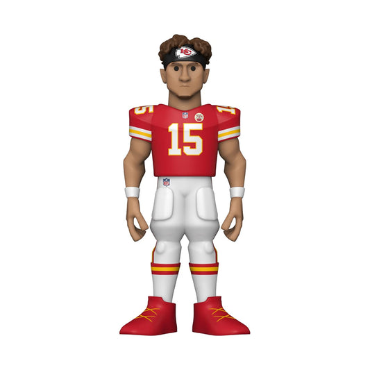 Funko GOLD NFL KC Chiefs Patrick Mahomes [Home Uniform White Pants] 5"