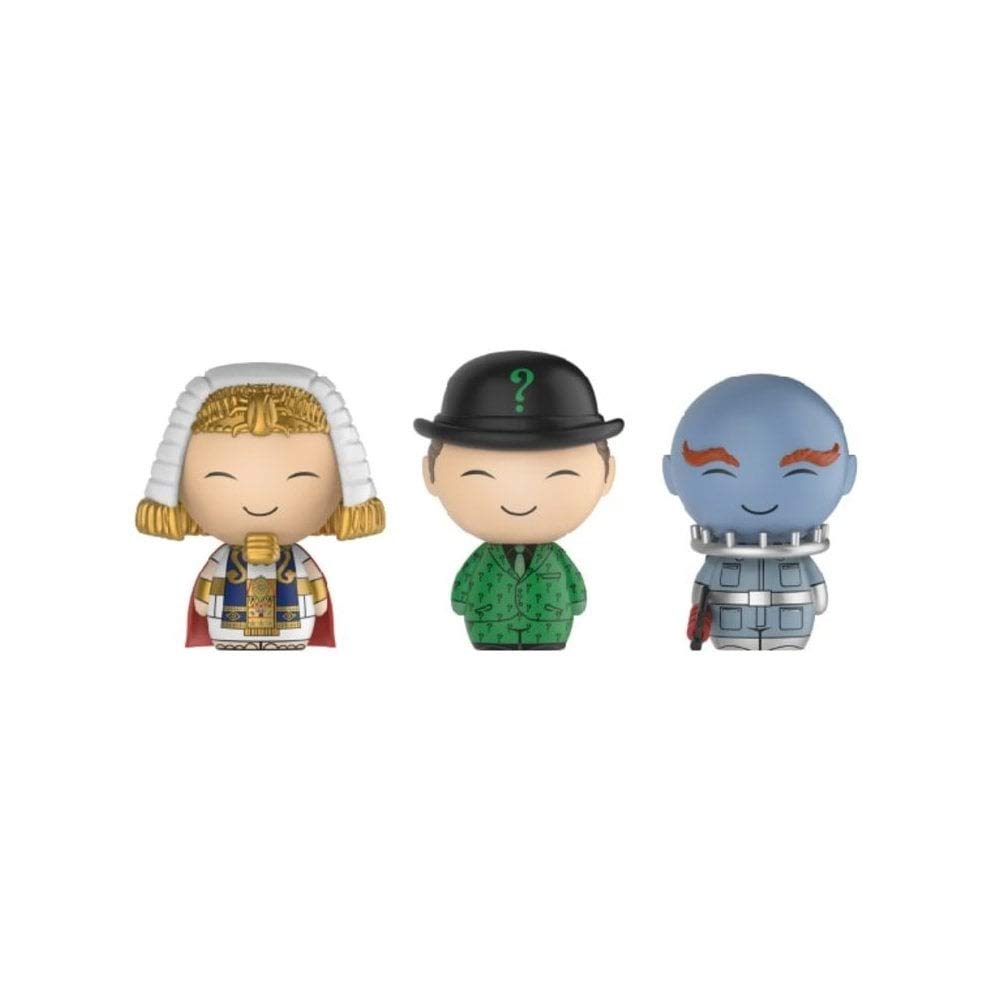 Funko Dorbz Batman Classic TV Villains The Riddler, King Tut & Mr.Freeze NYCC Fall Convention 2017 Exclusive Limited Edition 3-Pack Vinyl Figures