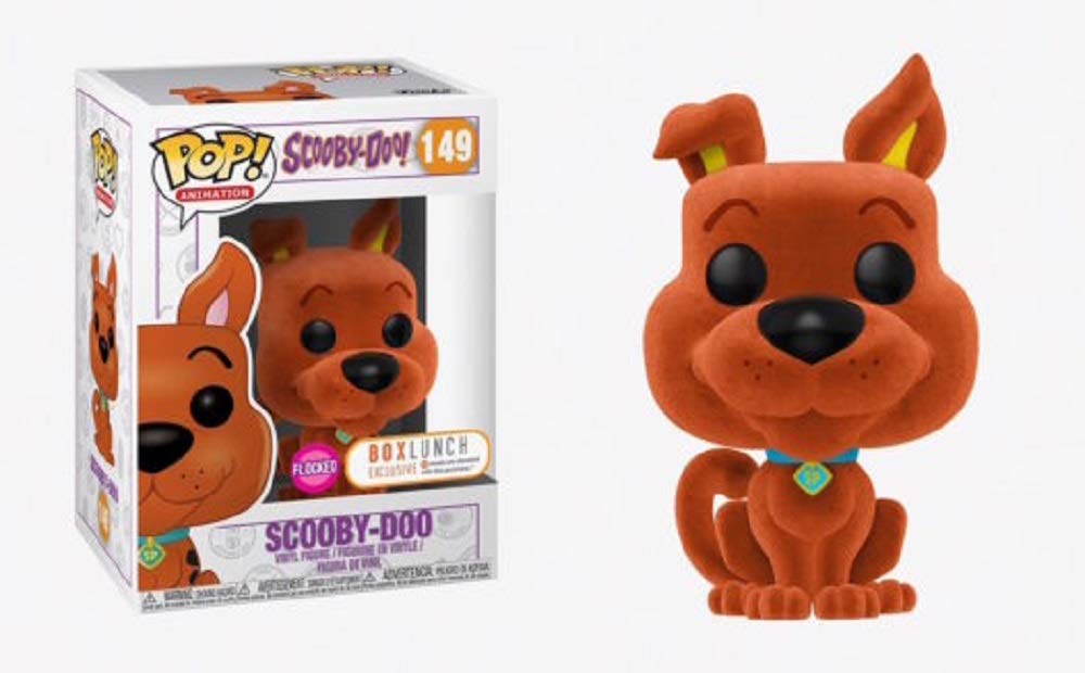 Funko POP! Orange Flocked Scooby Doo #149