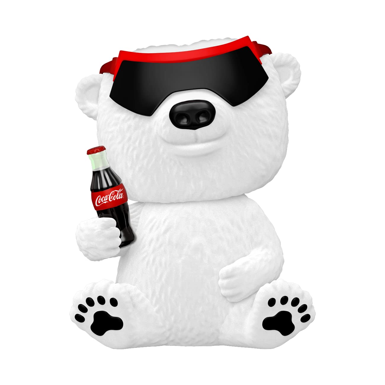Funko POP! Ad Icons Coca-Cola 90s Coca-Cola Polar Bear #158 Flocked Funko Exclusive