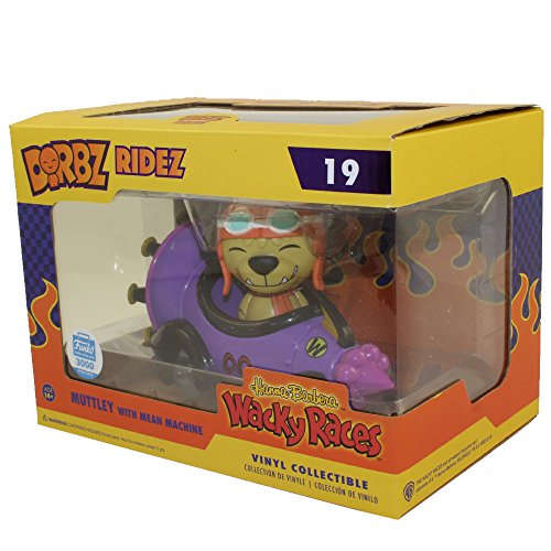 Funko Dorbz Ridez Wacky Races Muttley with Mean Machine