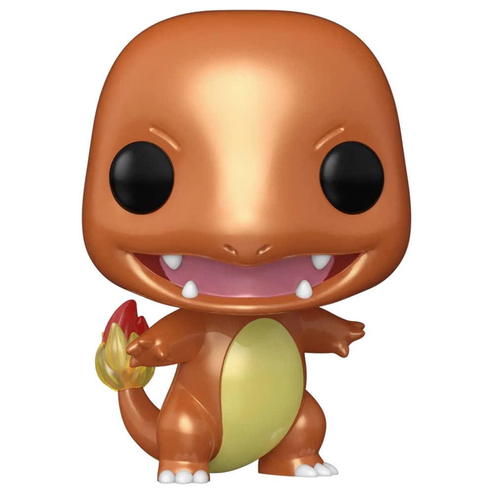 Funko POP! Games Pokemon Charmander #455 [Metallic] Excusive