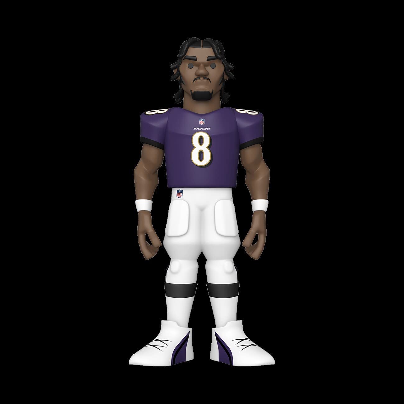 Funko GOLD NFL Baltimore Ravens Lamar Jackson [Home Uniform] 12"