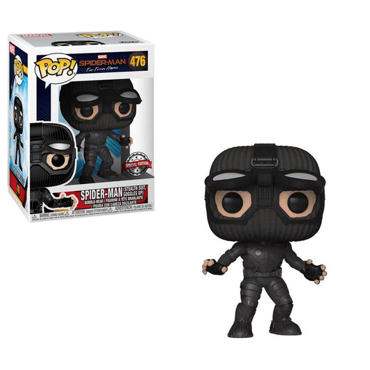 Funko POP! Marvel Spider-Man Far from Home Spider-Man Stealth Suit (Goggles Up) Exclusive