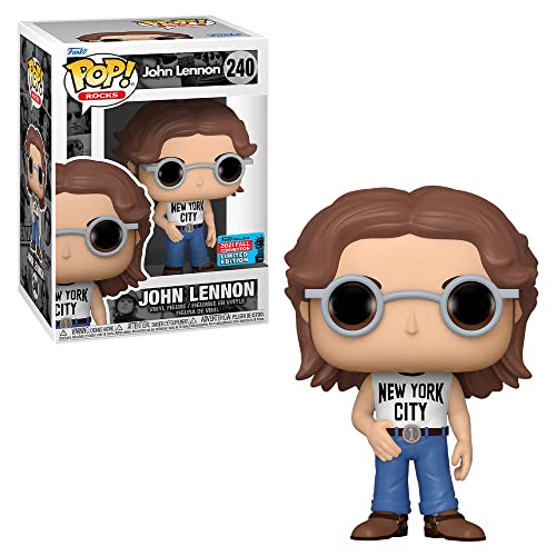 Funko POP! Rocks John Lennon #240 [New York City Tee] Exclusive
