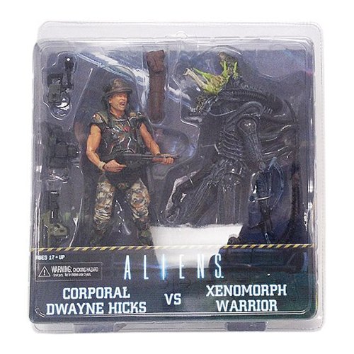Aliens 7" Figure - Corporal Dwayne Hicks vs Xenomorph Warrior
