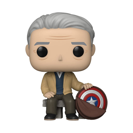 Funko POP! Marvel Avengers Endgame Old Man Steve #915 [Year of the Shield] Exclusive