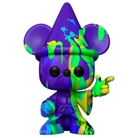 Funko POP! Disney Fantasia Art Series Sorcerer Mickey #15 (Green Splattered)
