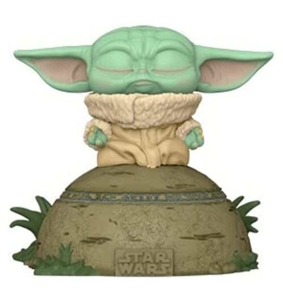 Funko POP! Deluxe: Mandalorian - The Child (Grogu) Using The Force (Lights and Sounds)