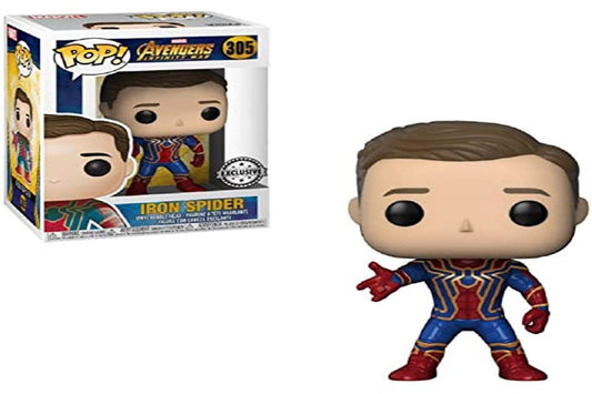 Funko POP! Marvel Avengers Infinity War Iron Spider #305 (Unmasked)