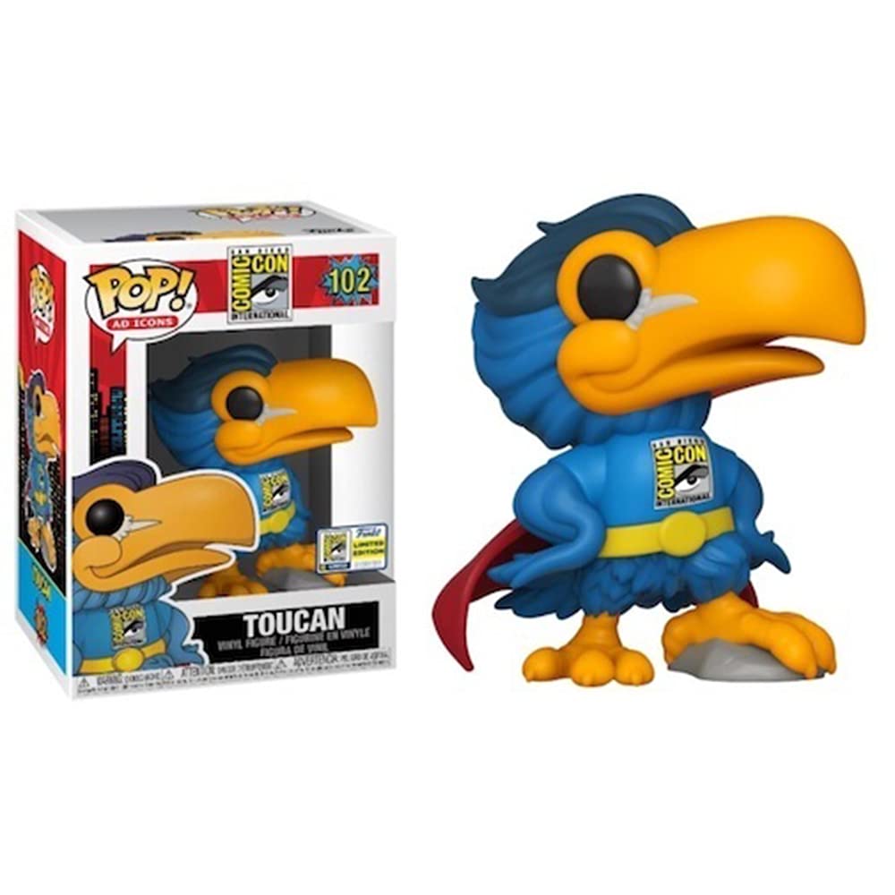 Funko POP! Ad Icons San Diego Comic Con - Toucan as Superhero #102 SDCC 2020