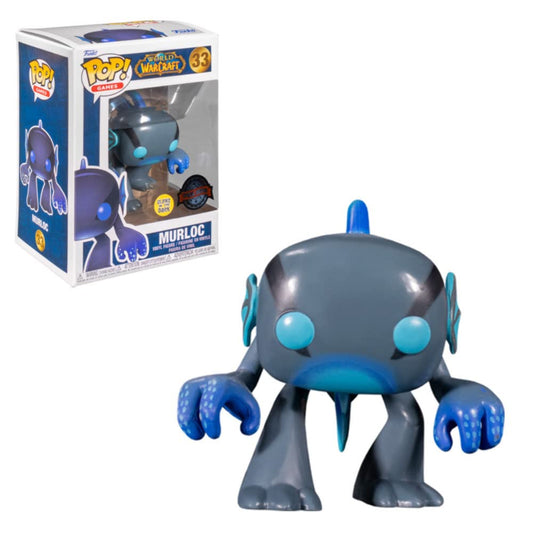 Funko POP! Games World of Warcraft Murloc Black Glow Blizzard 30th Anniversary Exclusive