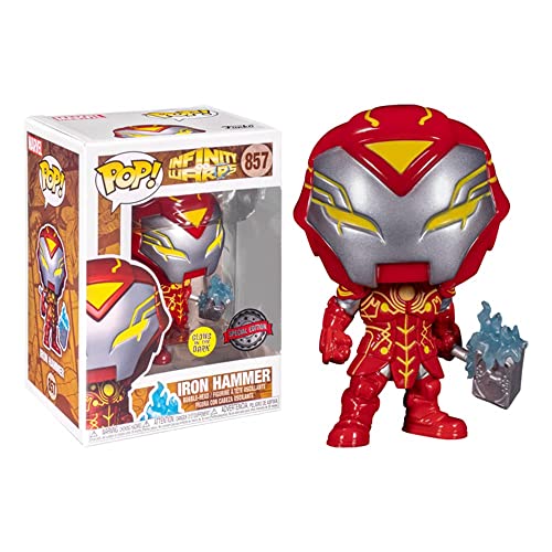 Funko POP! Marvel Infinity Warps Iron Hammer #857 [Glows in the Dark] Exclusive