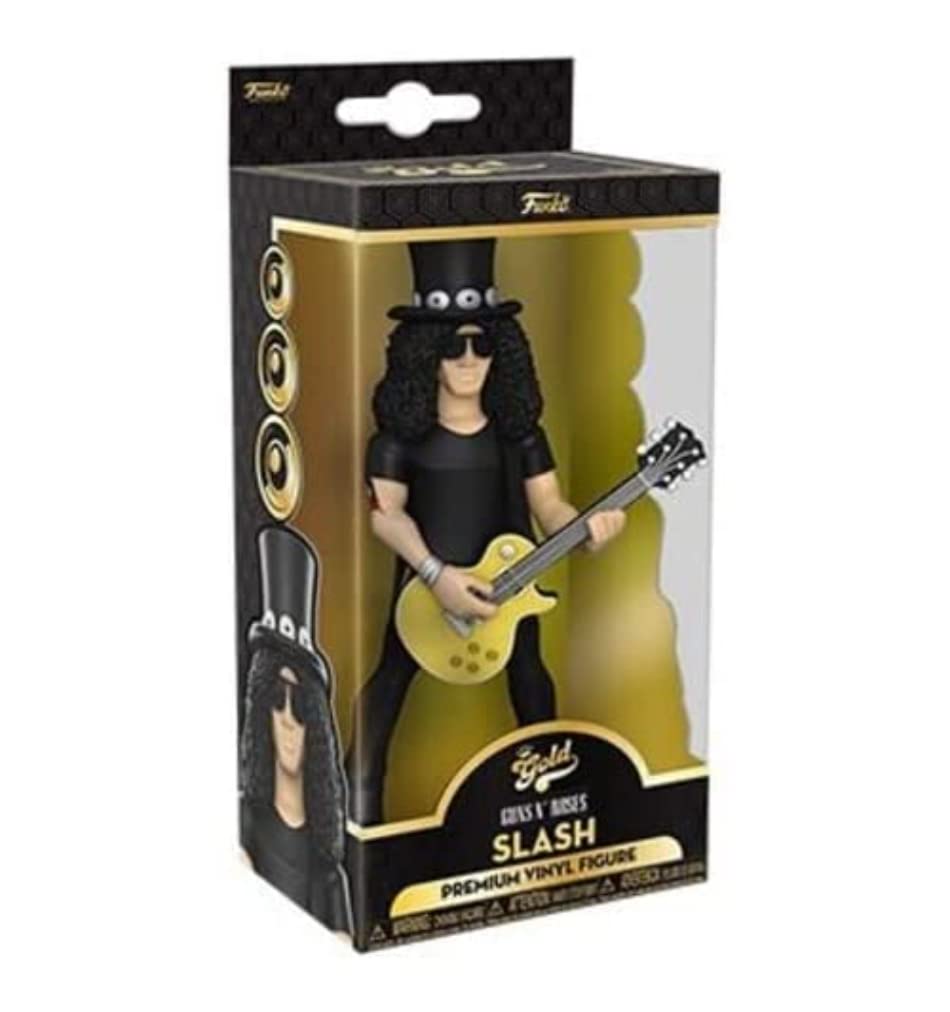 Funko Vinyl Gold: Guns N' Roses - Slash (Styles May Vary with Chance of Chase) 5"