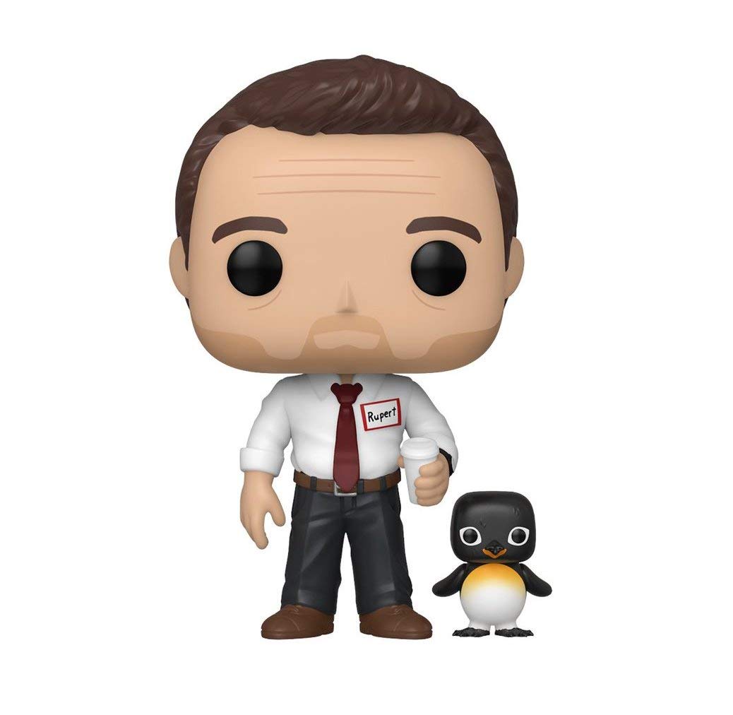 Funko POP! Movies Fight Club CHASE Narrator with Power Animal [Tyler Durden] #919