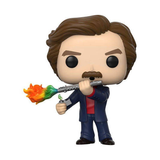 Funko POP! Movies Anchorman Ron Burgundy with Flute #947 (2020 Summer Convention Exclusive)