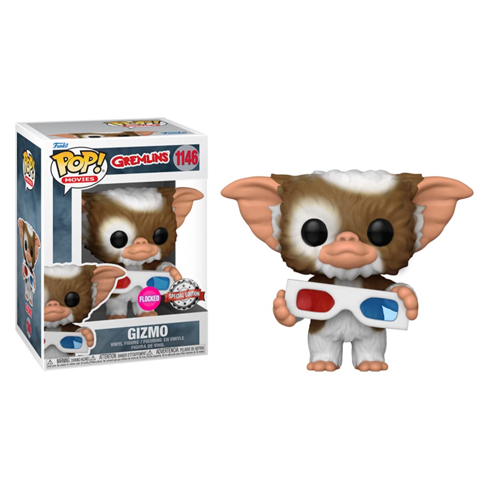 Funko POP! Movies Gremlins Gizmo #1146 [Flocked] Target Exclusive