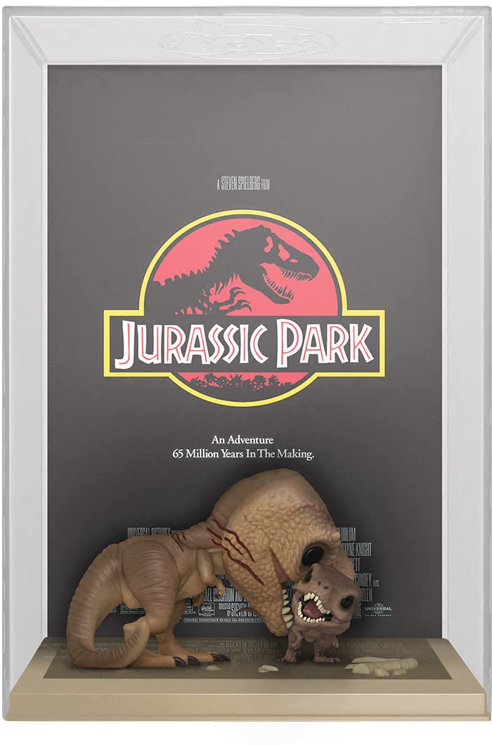 Funko POP! Movie Poster Jurassic Park Tyrannosaurus Rex & Velociraptor #03