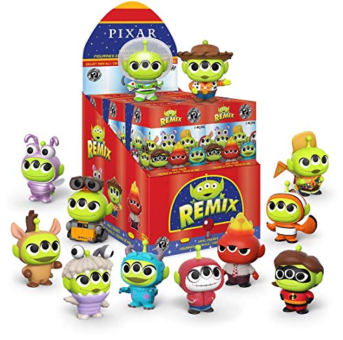 Funko Mystery Mini: Pixar Alien Remix - One Mystery Figure, Multicolor (49094)