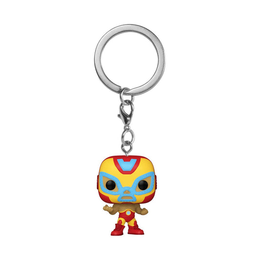 Funko Pocket POP! Keychain Marvel Luchadores - Iron Man