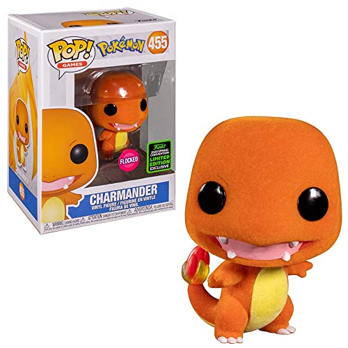 Funko POP! Games Pokemon Charmander #455 [Flocked] Exclusive