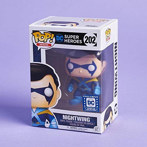 Funko POP! DC Super Heroes Classic Teen Titans Nightwing #202 [POP! Protector] Legion of Collectors Exclusive