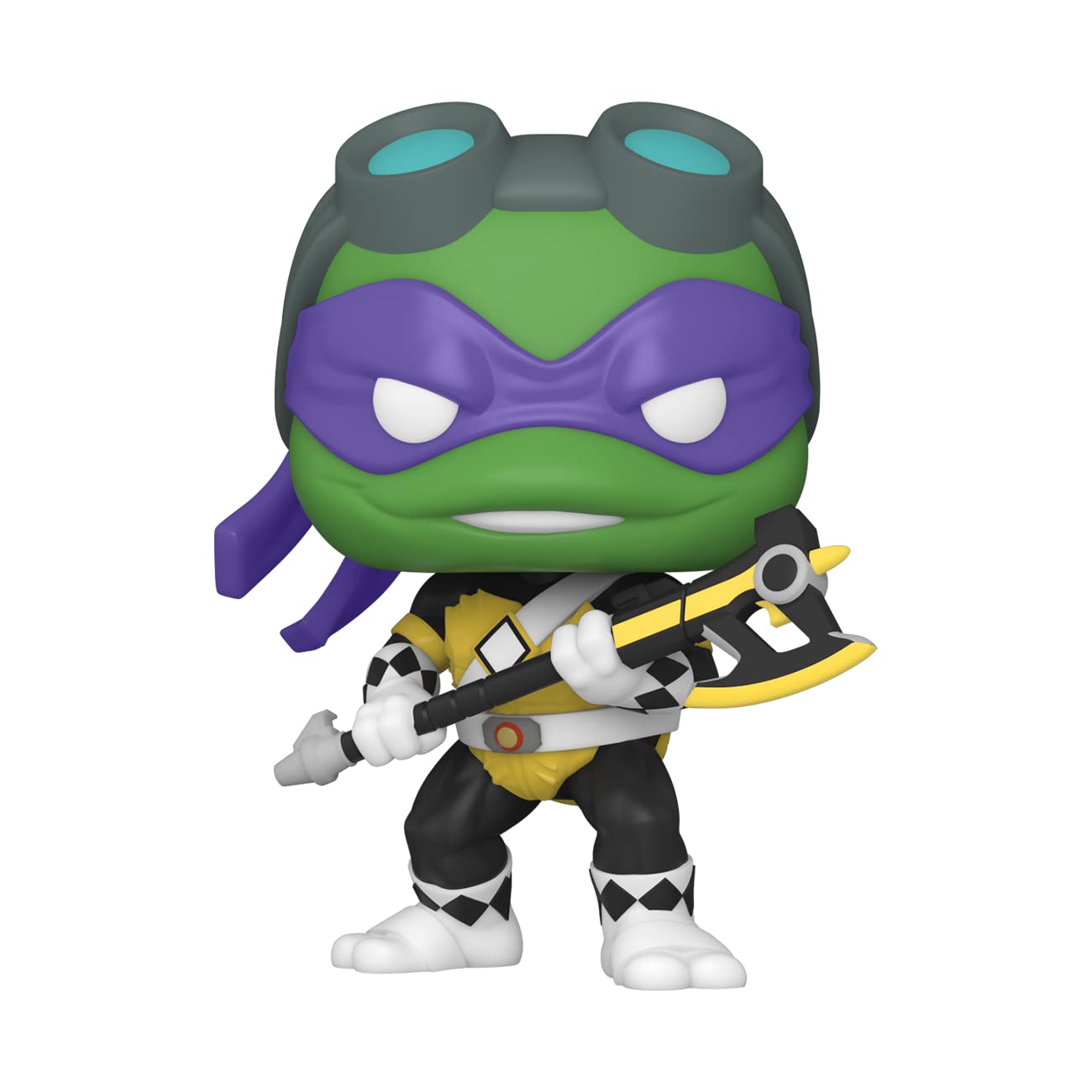 Funko POP! Retro Toys Power Rangers x TMNT Donatello as Black Power Ranger #105 Exclusive