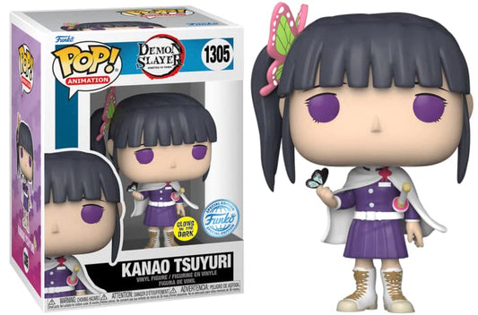 Funko POP! Demon Slayer Kanao Tsuyuri [GLOW] #1305 Funko Shop Exclusive