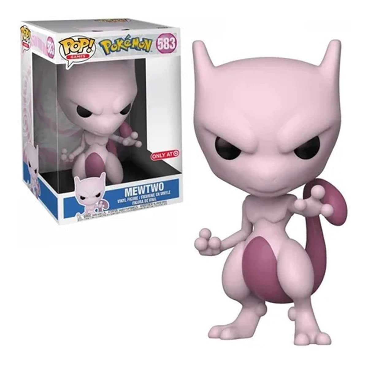 Funko POP! Games Pokemon Mewtwo 10" #583 Exclusive