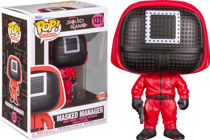 Funko POP! Television Squid Game Masked Manager #1231 Exclusive
