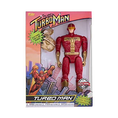 Funko Action Figure: Jingle All The Way â€“ Turbo Man 14 Inch Figure