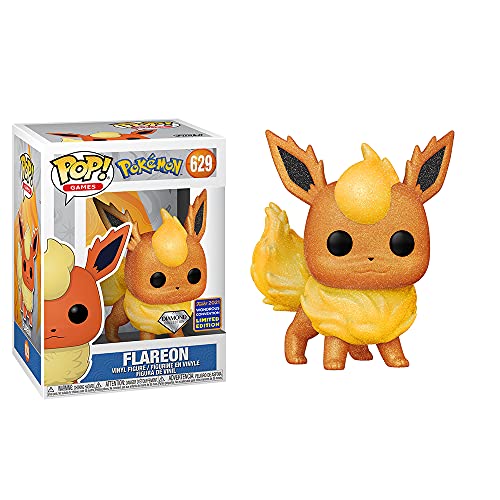 Funko POP! Games Pokemon: Flareon Diamond Glitter Exclusive