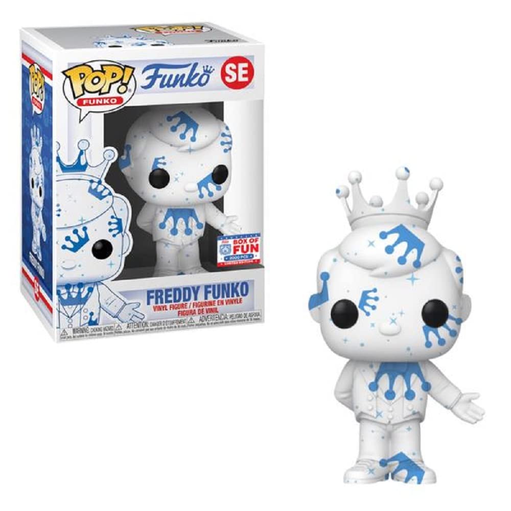 Funko POP! Fundays Art Series Freddy Funko SE [White, Blue] LE 2000 Excusive