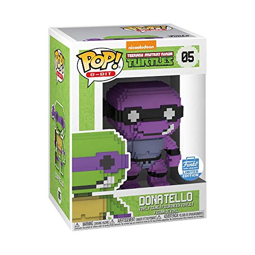 Funko POP! 8-Bit Teenage Mutant Ninja Turtles Neon Donatello Exclusive #05