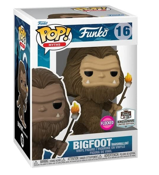 Funko POP! Myths Bigfoot with Marshmallow Flocked Exlcusive
