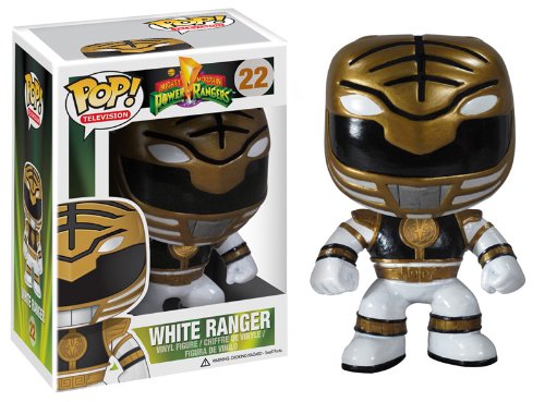 Funko POP! Television: Power Rangers White Vinyl Figure