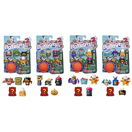 Transformers Toys Botbots Series 3 Season Greeters 5 Pack - Mystery 2-in-1 Collectible Figures! Kids Ages 5 & Up (Styles & Colors May Vary) by Hasbro