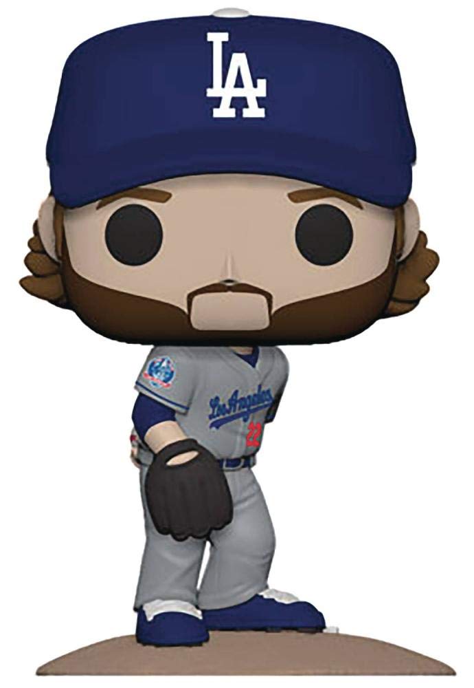 Funko POP! MLB Baseball Los Angeles Dodgers Clayton Kershaw #07 [Road Uniform]