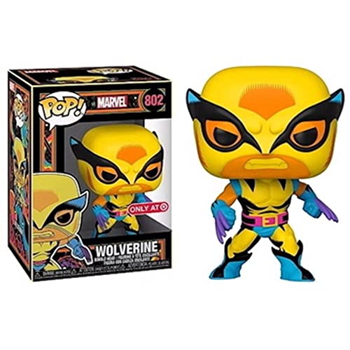 Funko POP! Marvel Wolverine #802 [Black Light] Exclusive