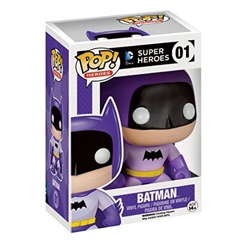 Funko POP! Heroes Batman 75th Anniversary Purple Rainbow Batman Entertainment Earth Exclusive