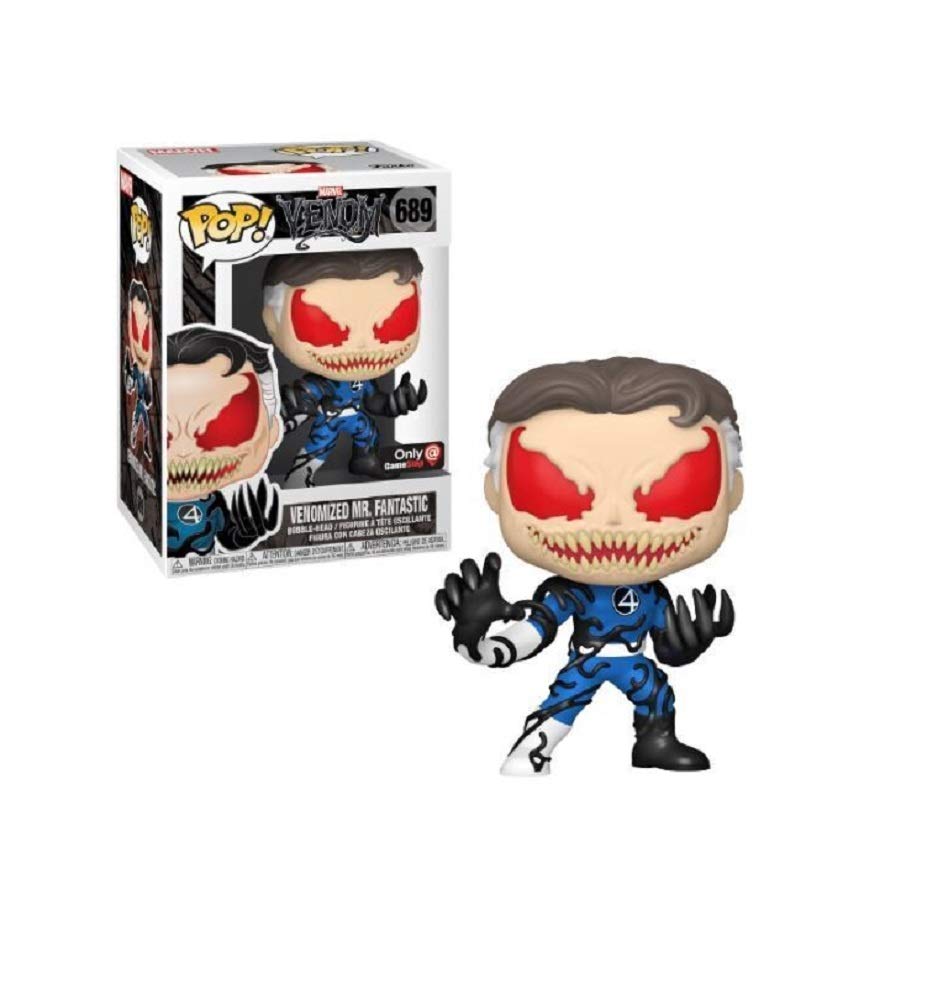 Funko POP! Marvel Venom Venomized Mr. Fantastic #689 [Metallic] Exclusive