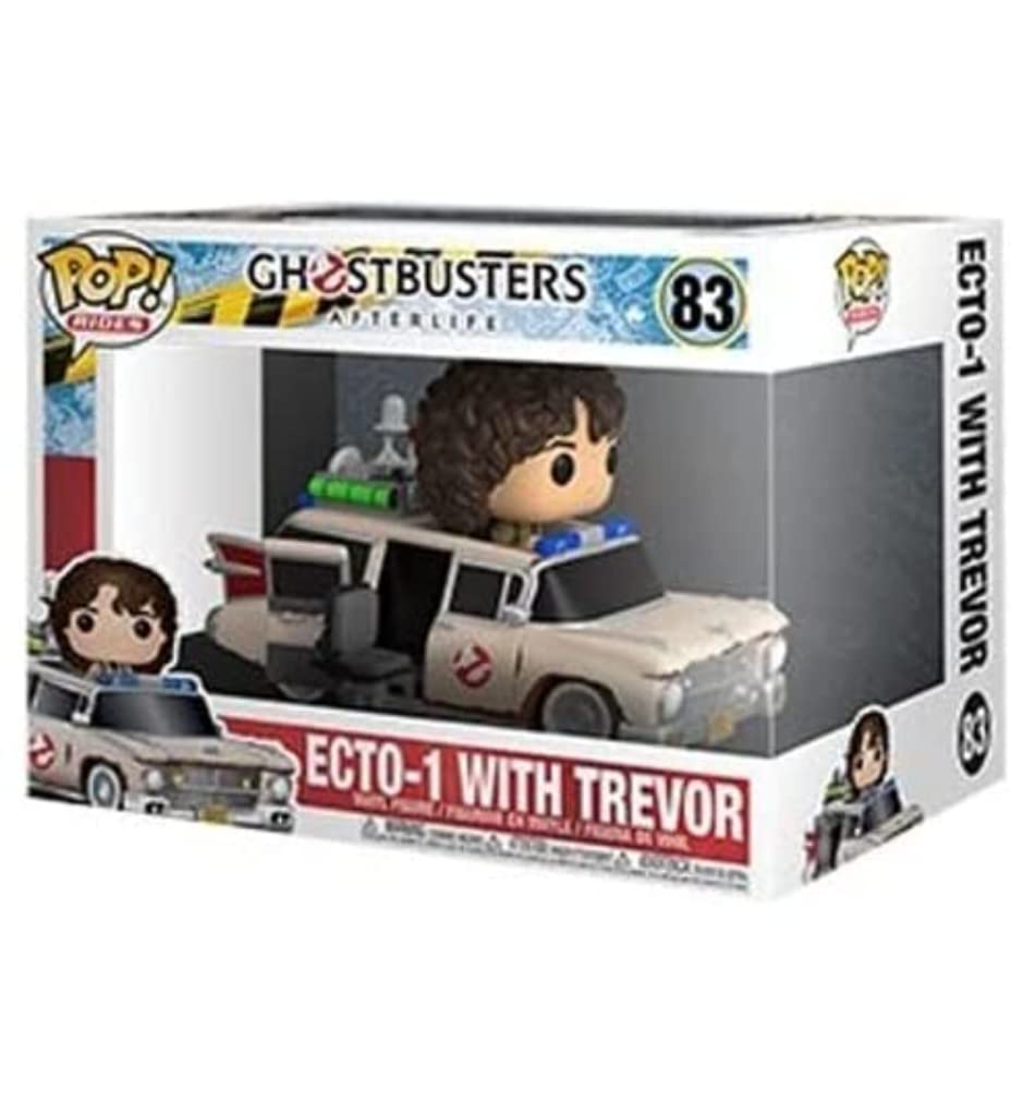 Funko POP! Rides Super Deluxe Movies: Ghostbusters Afterlife - Ecto 1 with Trevor